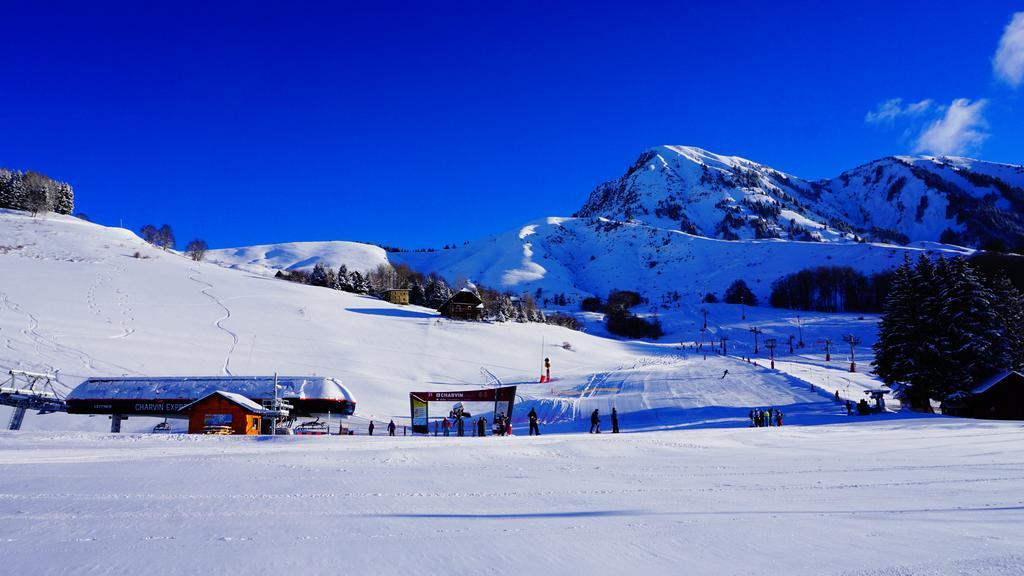 Residence Goelia Les Chalets Des Ecourts Saint-Jean-d'Arves Eksteriør bilde
