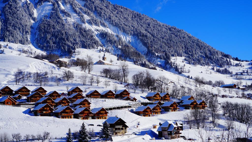 Residence Goelia Les Chalets Des Ecourts Saint-Jean-d'Arves Eksteriør bilde