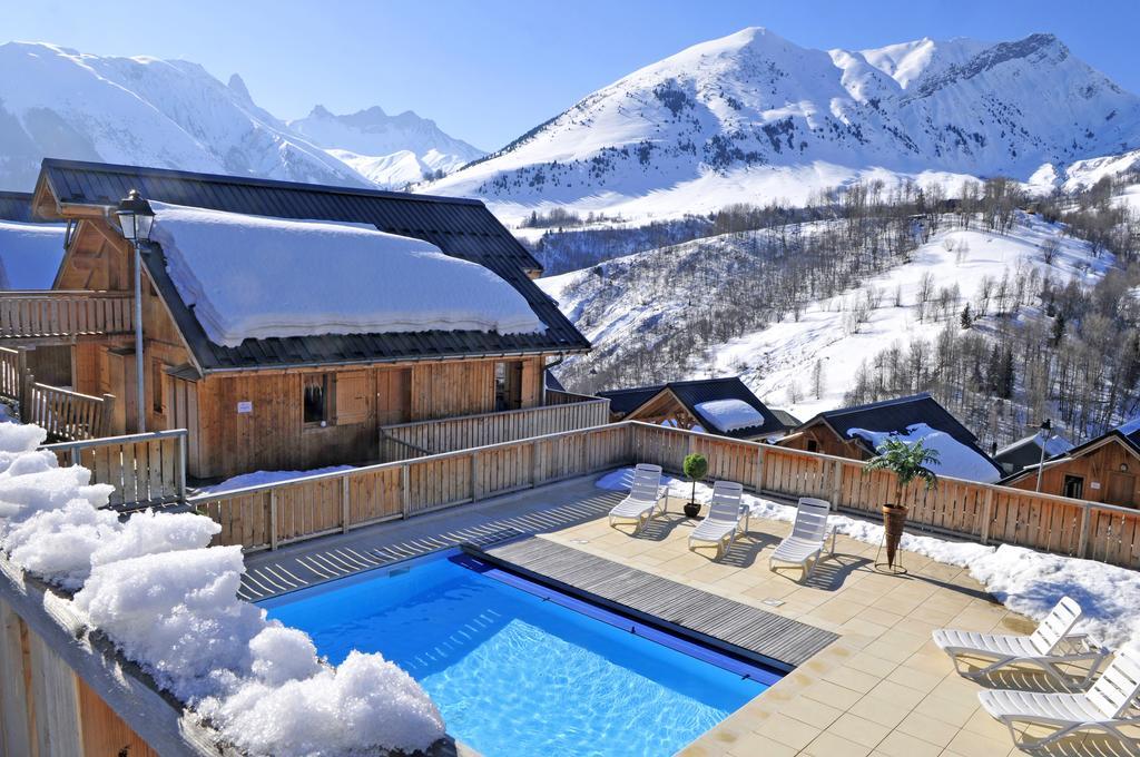 Residence Goelia Les Chalets Des Ecourts Saint-Jean-d'Arves Eksteriør bilde